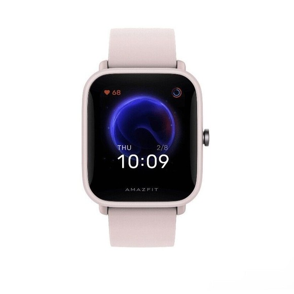 Amazfit Bip U Pro GPS Bluetooth Smartwatch For Apple, Android - Pink New Sealed - Picture 1 of 4